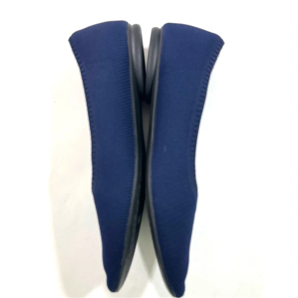 Vivaia Tamia 2.0 Almond Toe Ballet Flats Blue